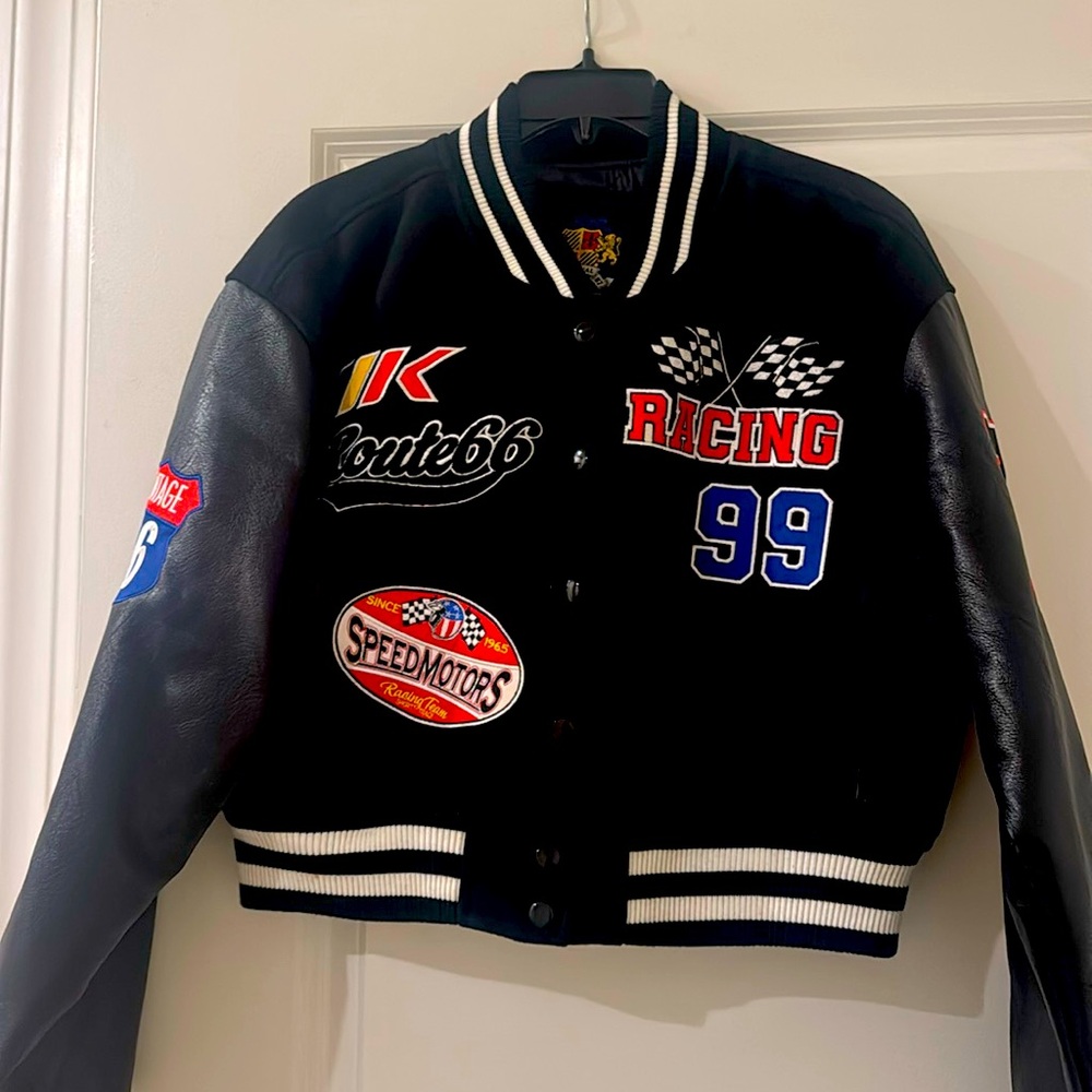 RedFox Racer Route 66 Half Jacket! Size Large!